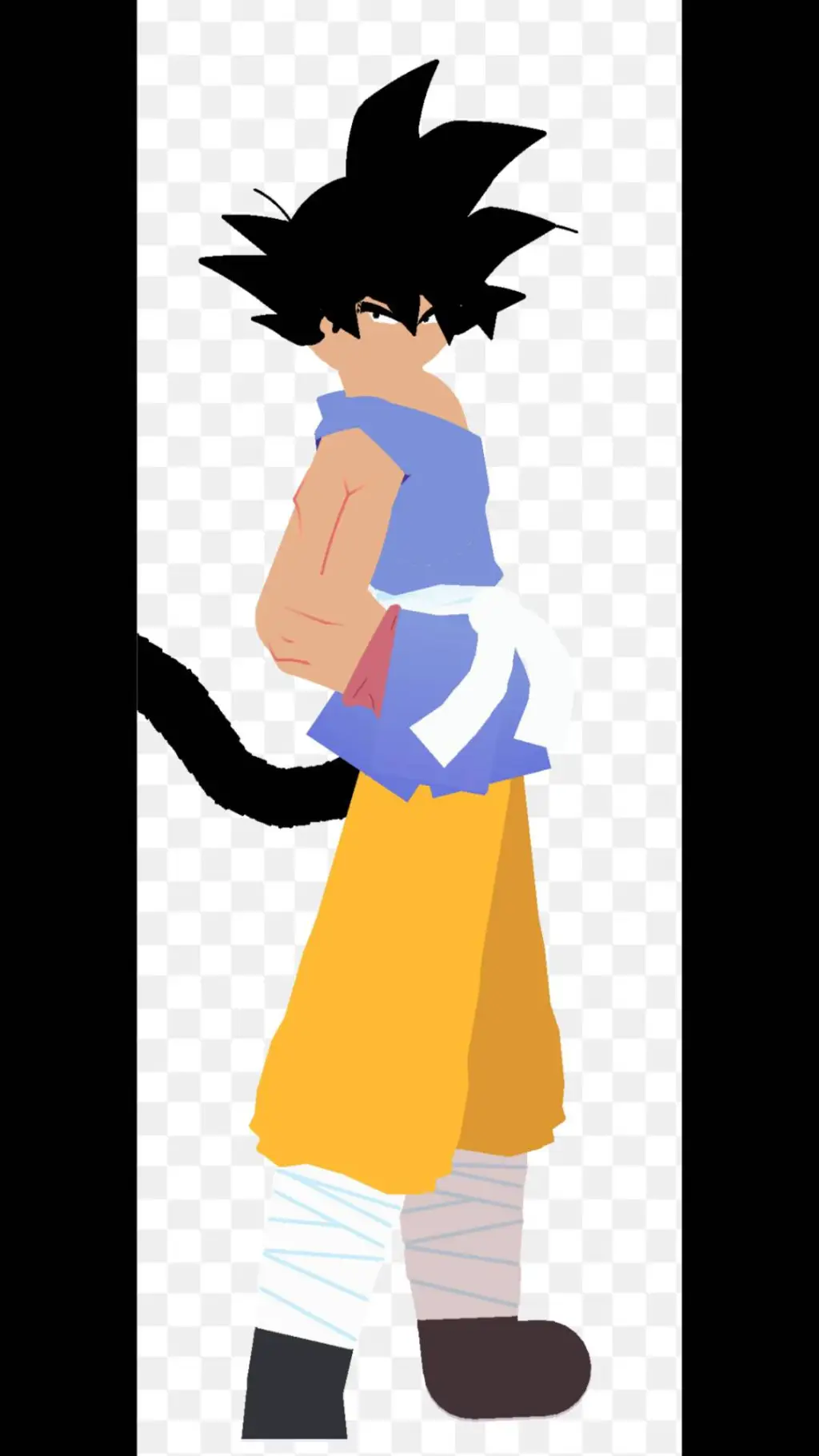 ai character: gt goku hyper background