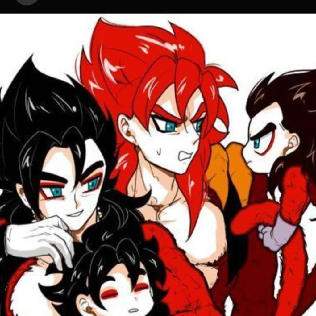 chat with ai character: ssj4 family