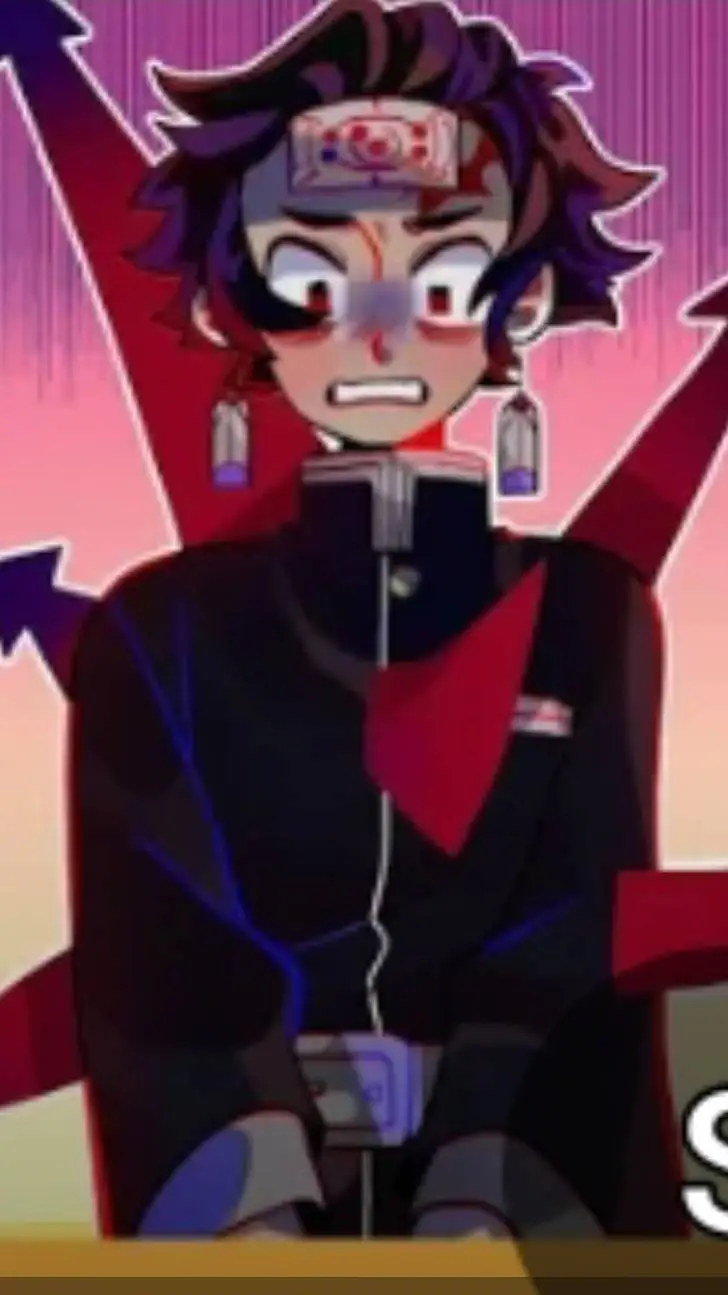 ai character: tanjiro scared background