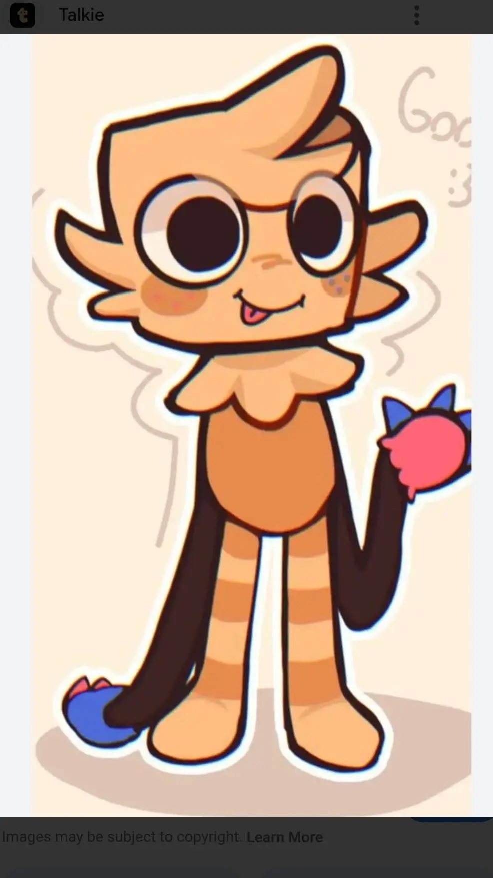 ai character: GOOB background