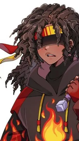 ai character: FlameFrags background