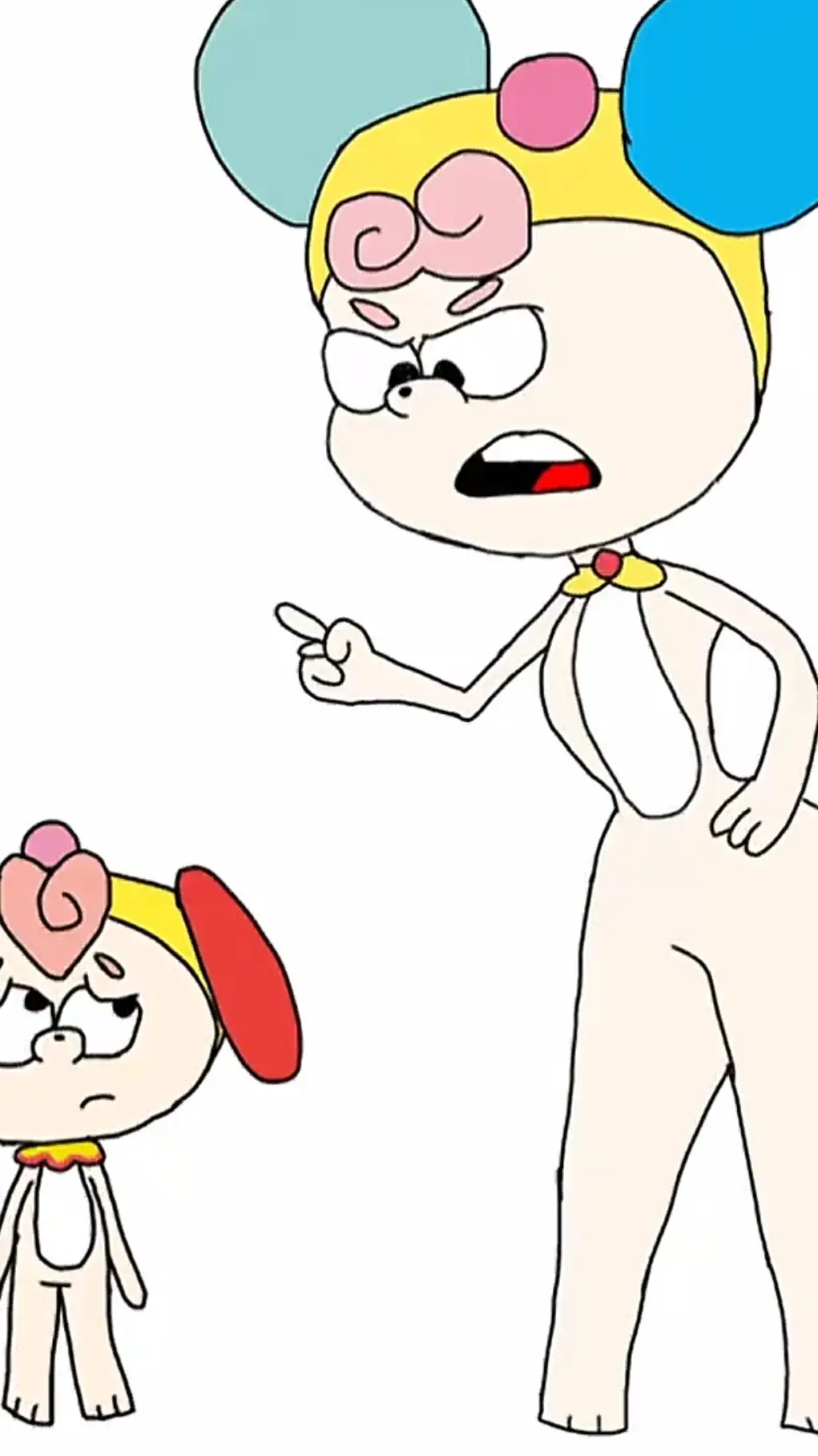 ai character: žinoma cm background