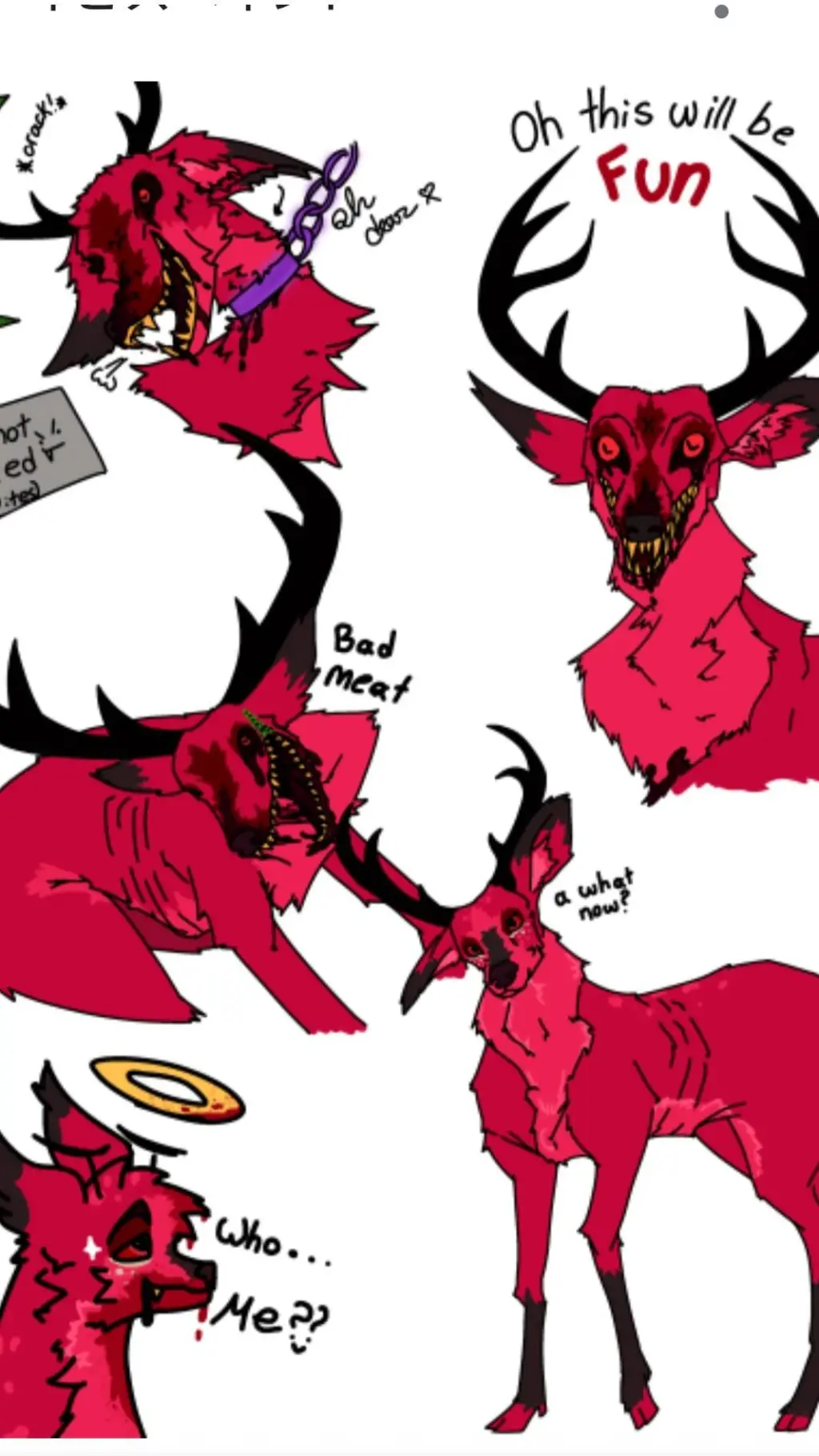 ai character: ¦¶(( Alastor)) ¶¦ background