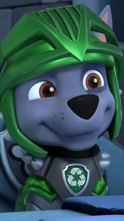 ai character: Rocky Paw patrol  background