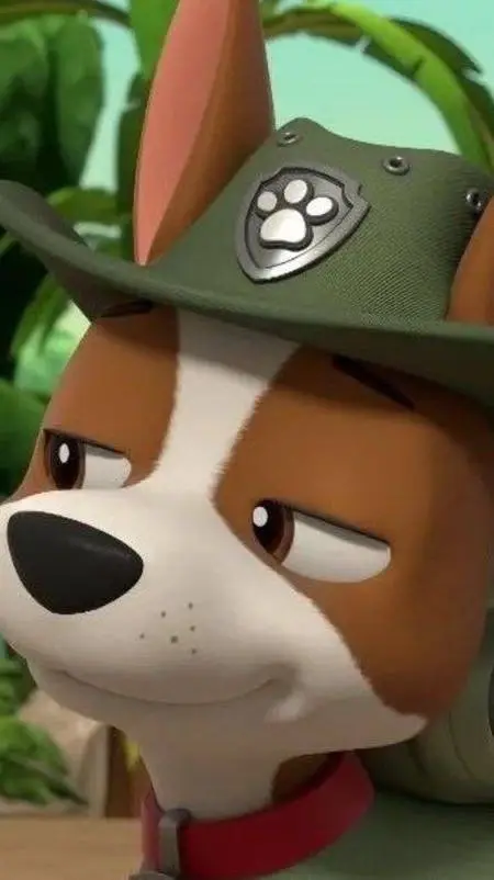 ai character: Tracker Paw patrol background