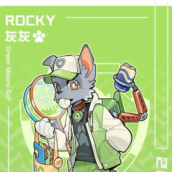 chat with ai character: Rocky Paw patrol