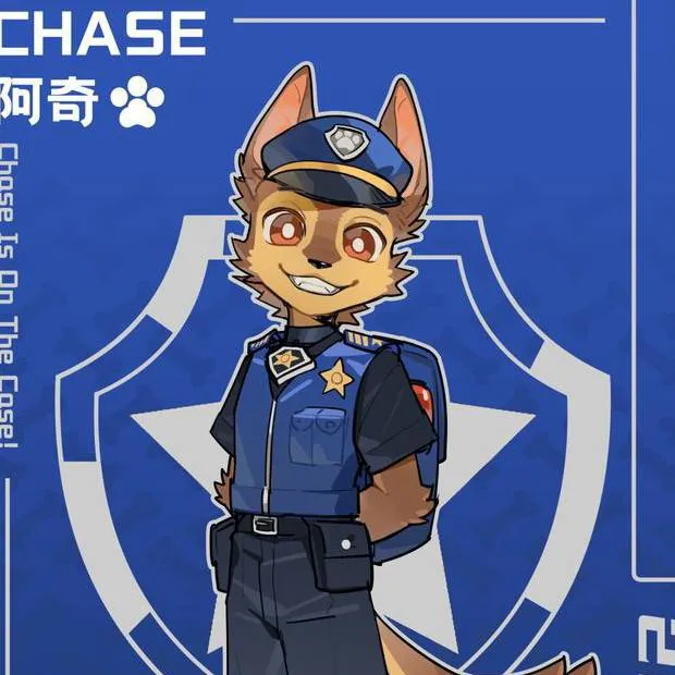 chat with ai character: chase Paw patrol