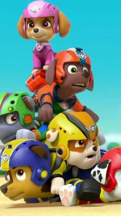 ai character: Paw patrol background