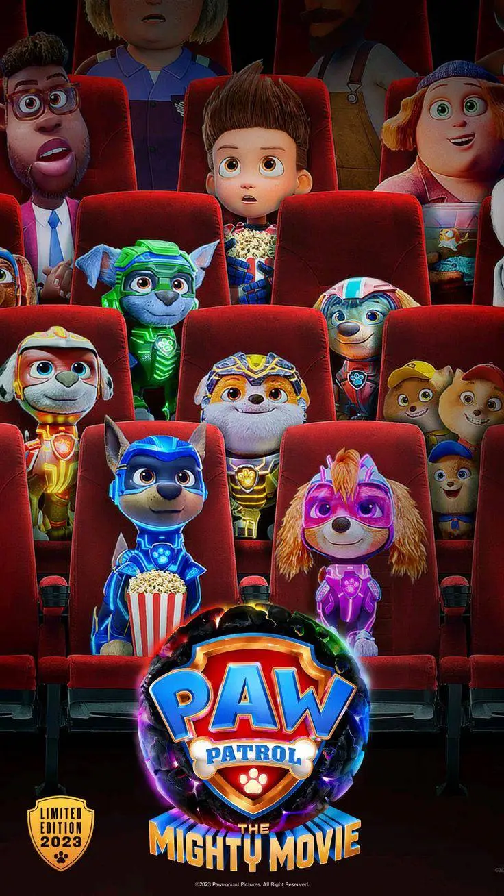 ai character: Paw patrol background