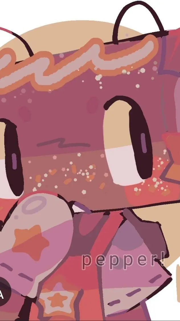 ai character: Cosmo pastry✰✭ background