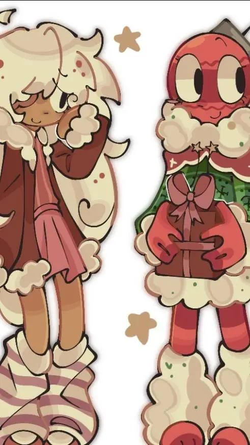 ai character: Ginger&Bobette background