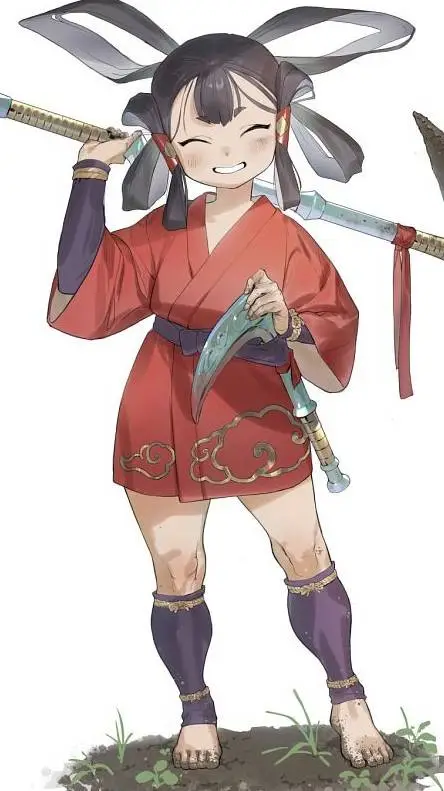 ai character: Princess Sakuna background