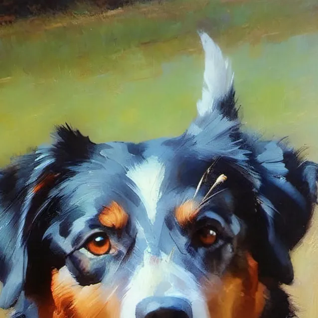chat with ai character: cute dog
