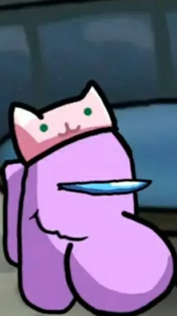 ai character: Among us vore background