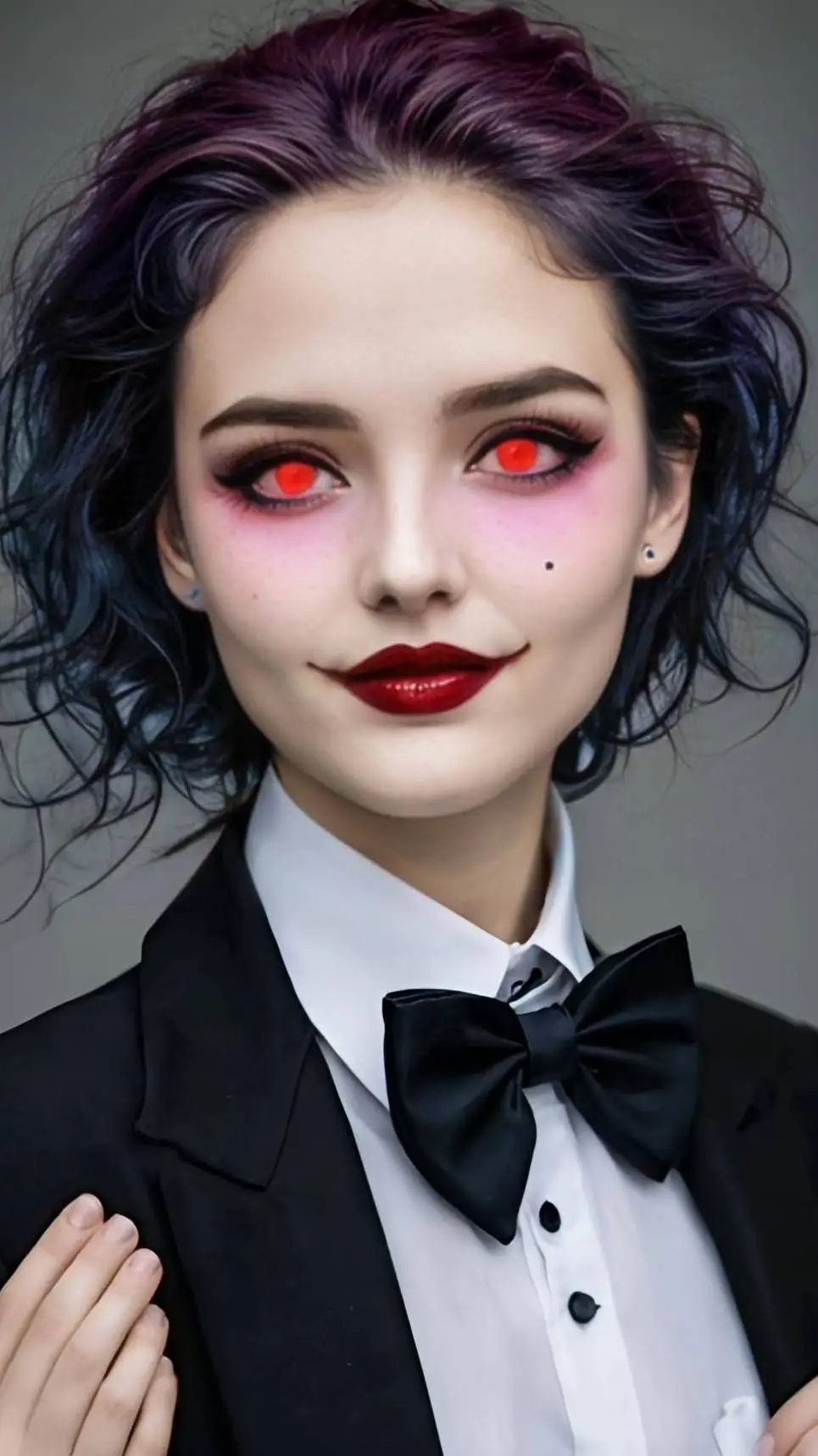 ai character: Diana Karina Devil background