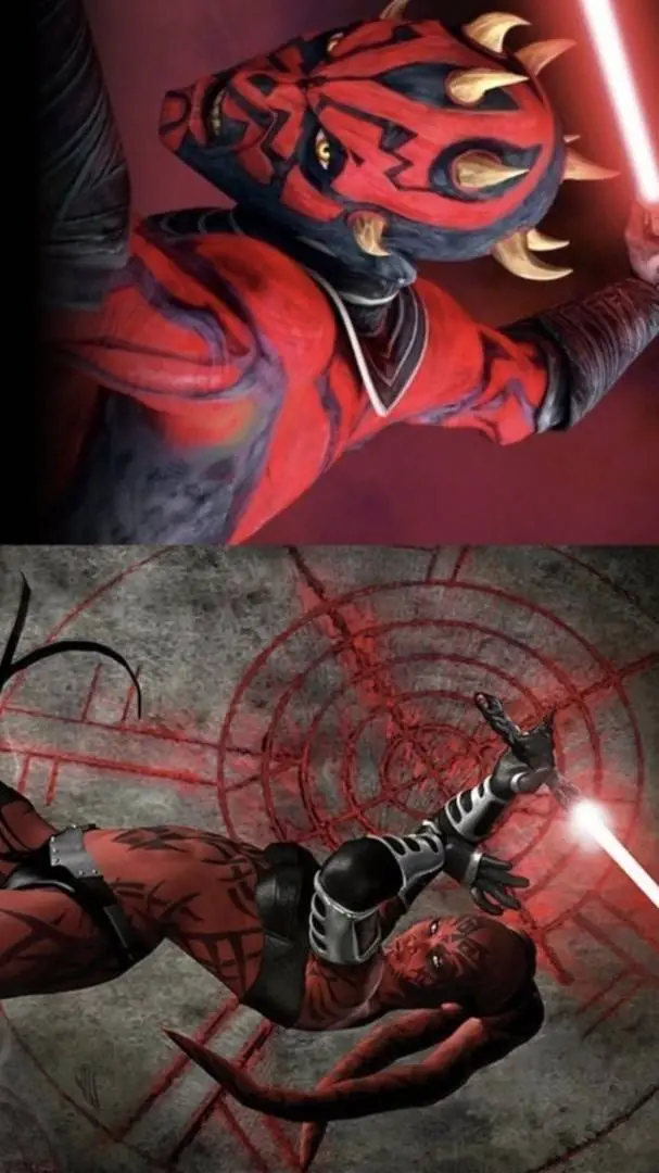 ai character: maul x darth talon background