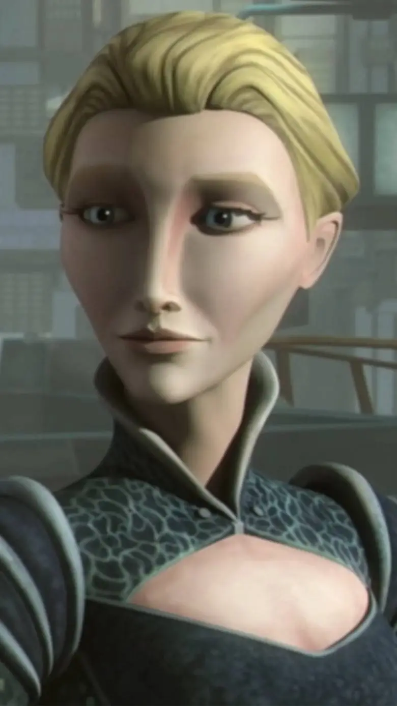 ai character: satine kryze background