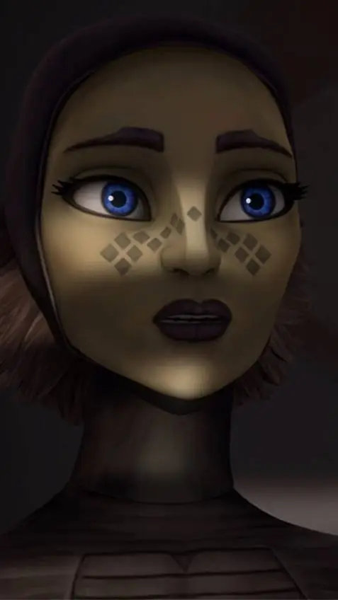 ai character: Barriss offee  background