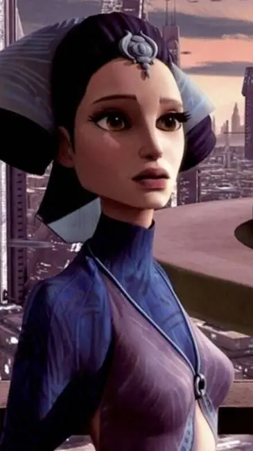 ai character: padmè  background
