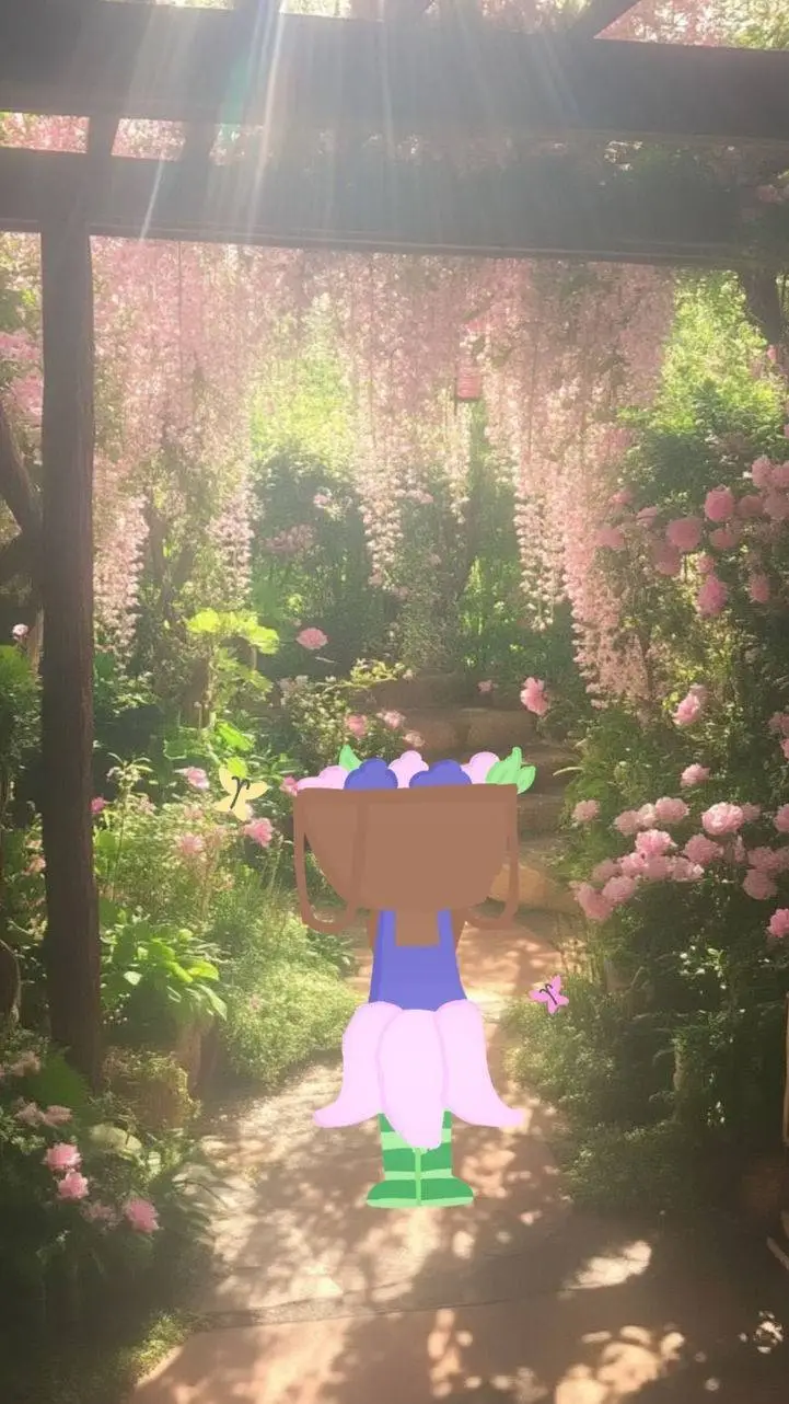 ai character: ｡𖦹°‧💐 Bassie .ᐟ.ᐟ background