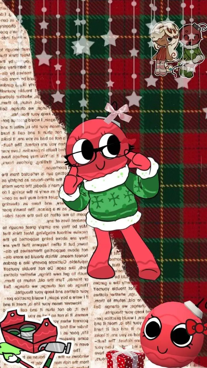 ai character: ꒰ 🎄 Bobette! .ᐟ.ᐟ background