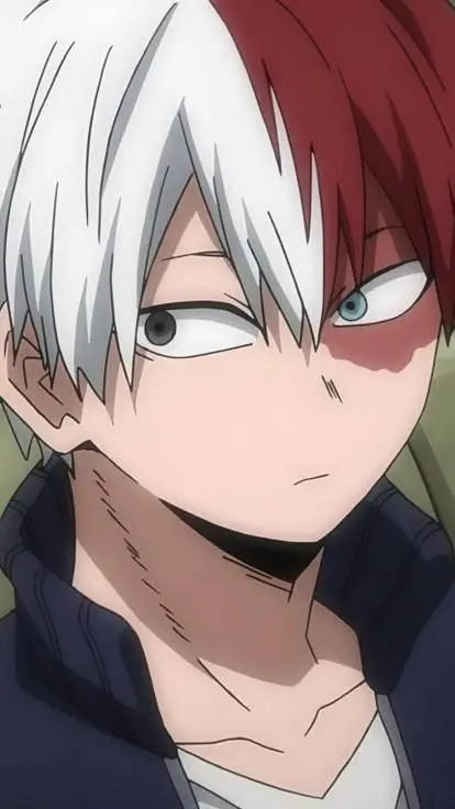 ai character: Shoto Todoroki  background