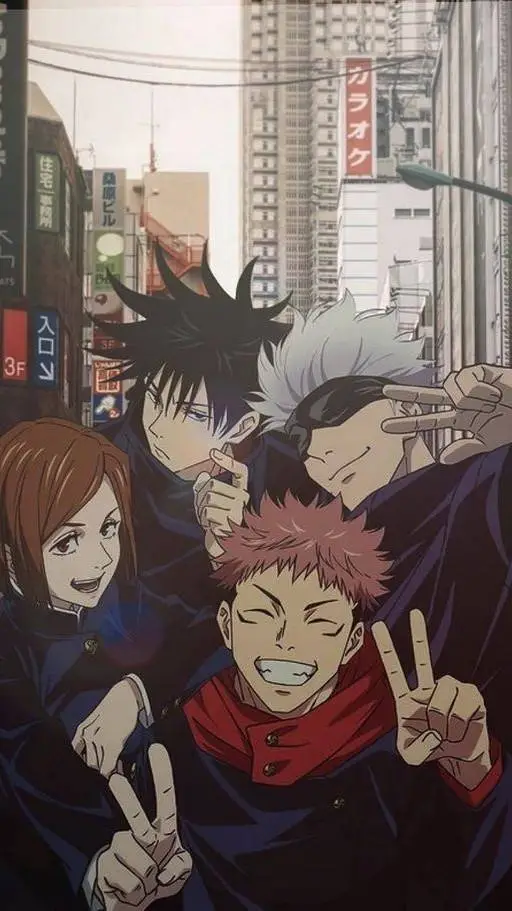 ai character: JJK  background