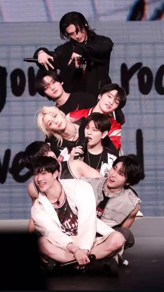 ai character: Stray kids  background