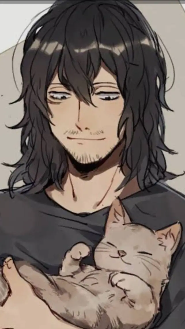 ai character: Shota x a kittykat background