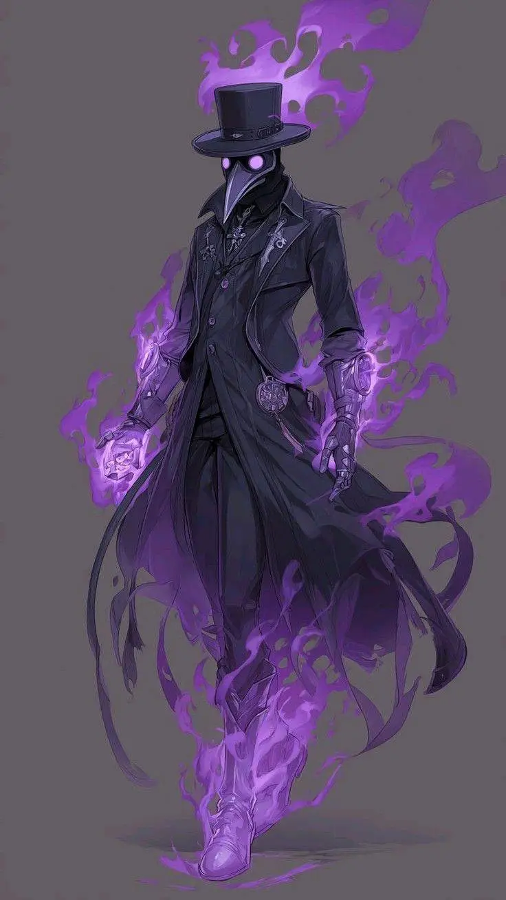 ai character: 🔥Shinigami, tokere background