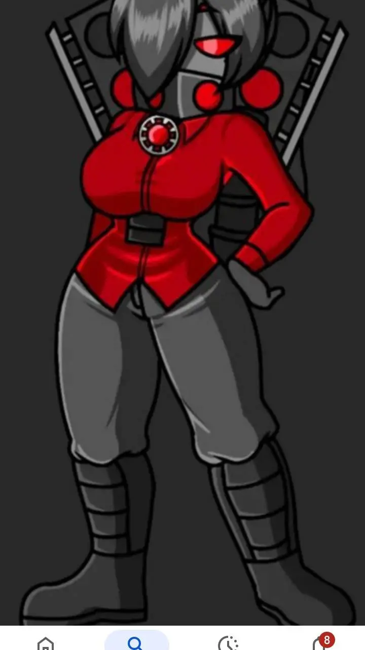 ai character: titan speakerwoman background
