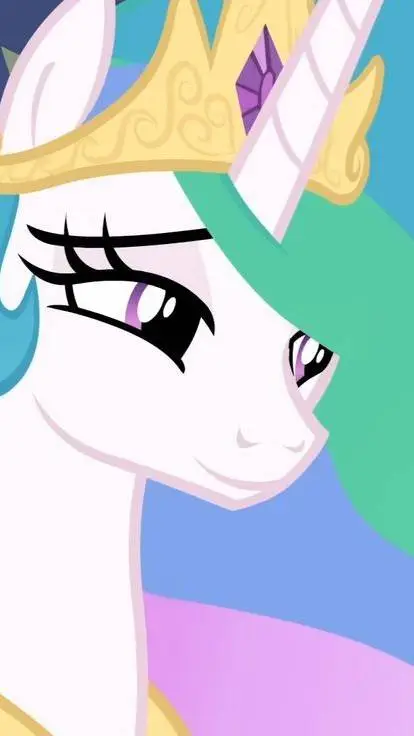 ai character: Princess Celestia  background