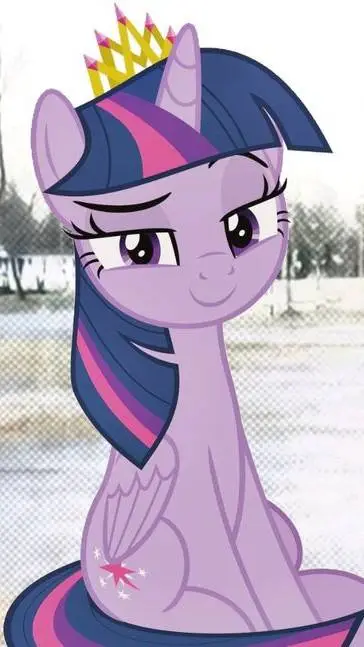 ai character: MLP Imsomnia AU background