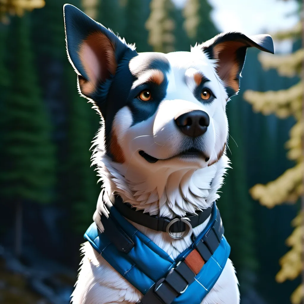 chat with ai character: security dog