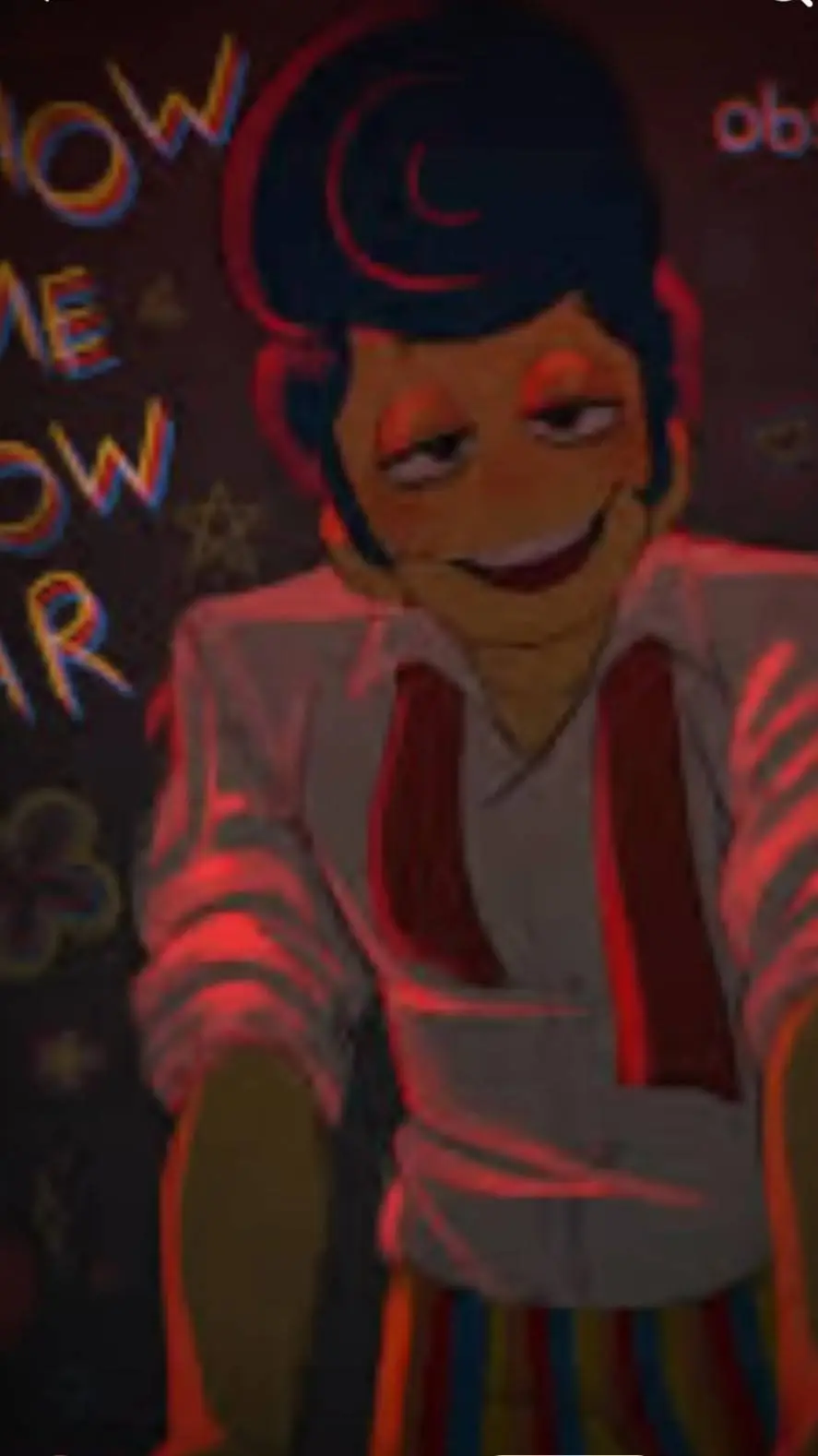 ai character: Wally darling  background