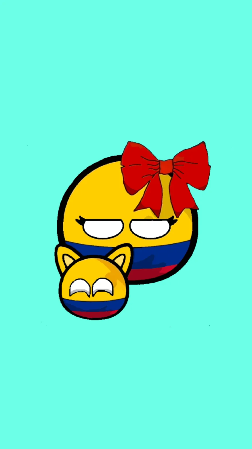 ai character: 💝Colombia CB💝 background