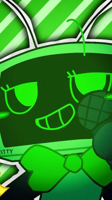 ai character: ★Vee★ background