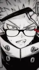 ai character: bakugo  background