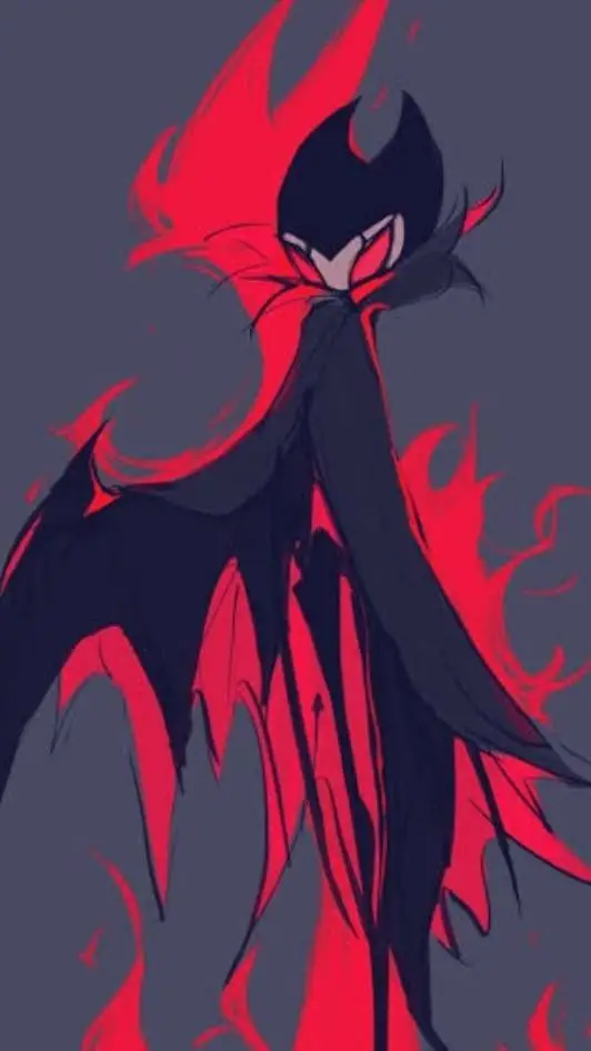 ai character: °•~🖤❤️grimm❤️🖤~° background