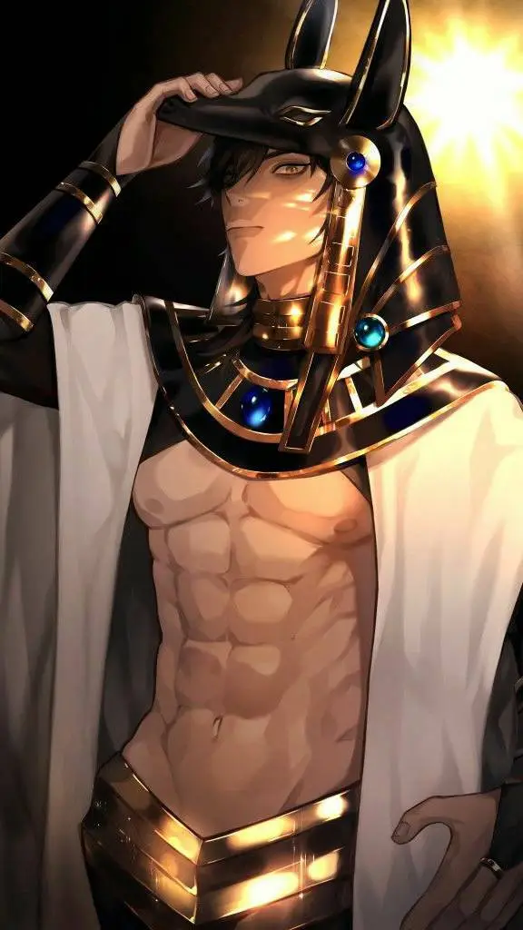 ai character: Anubis background