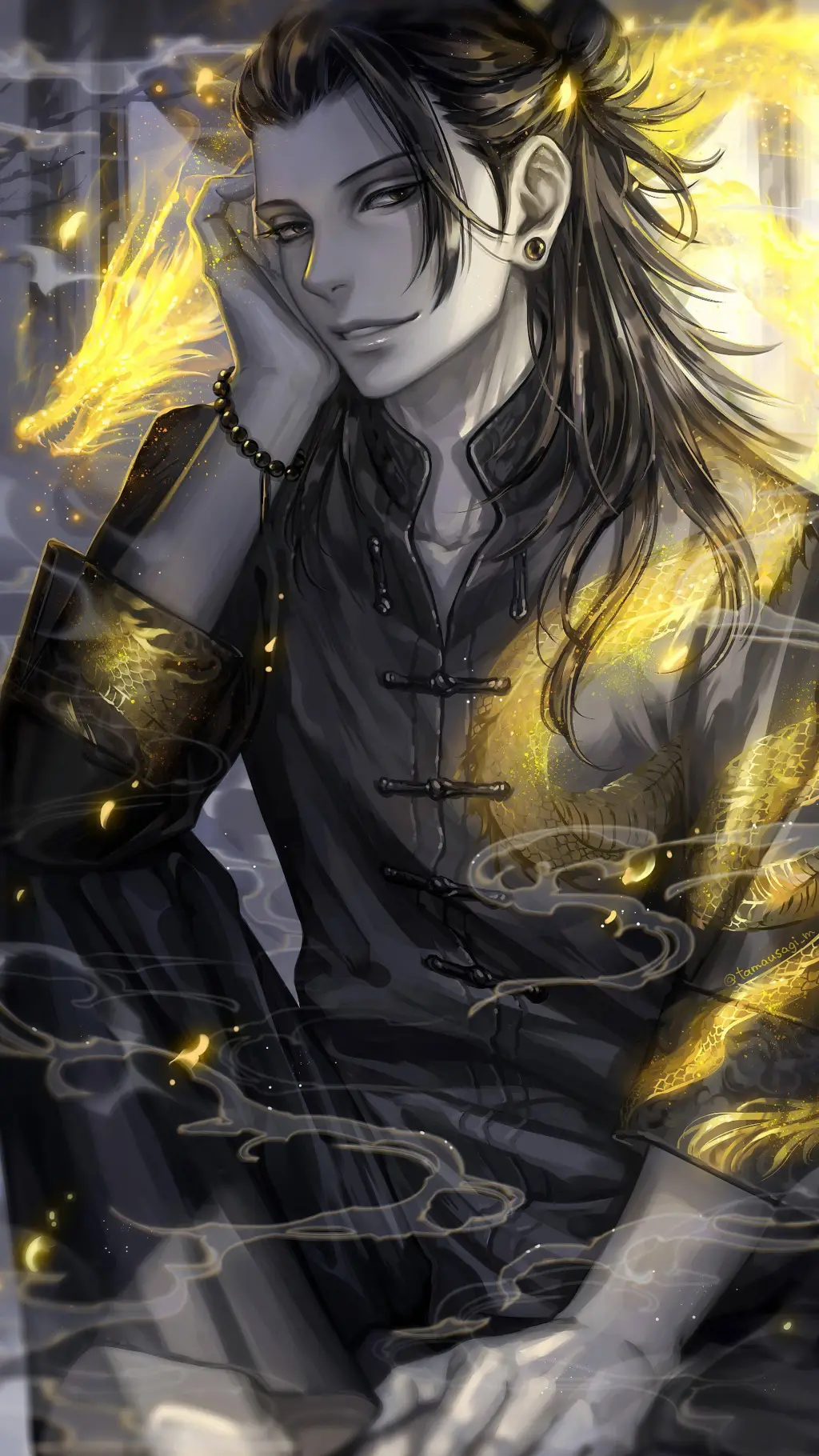 ai character: 🤭Suguru Geto🤭 background