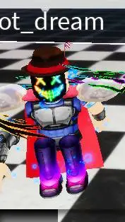 ai character: The robux gang background