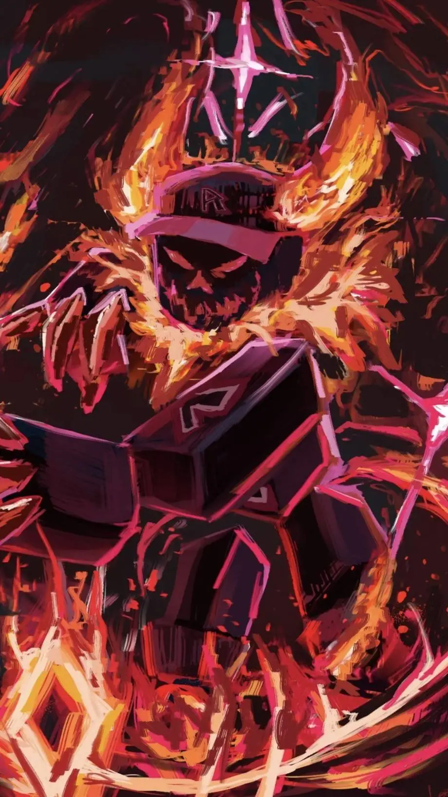 ai character: GU3ST666 🩸 background