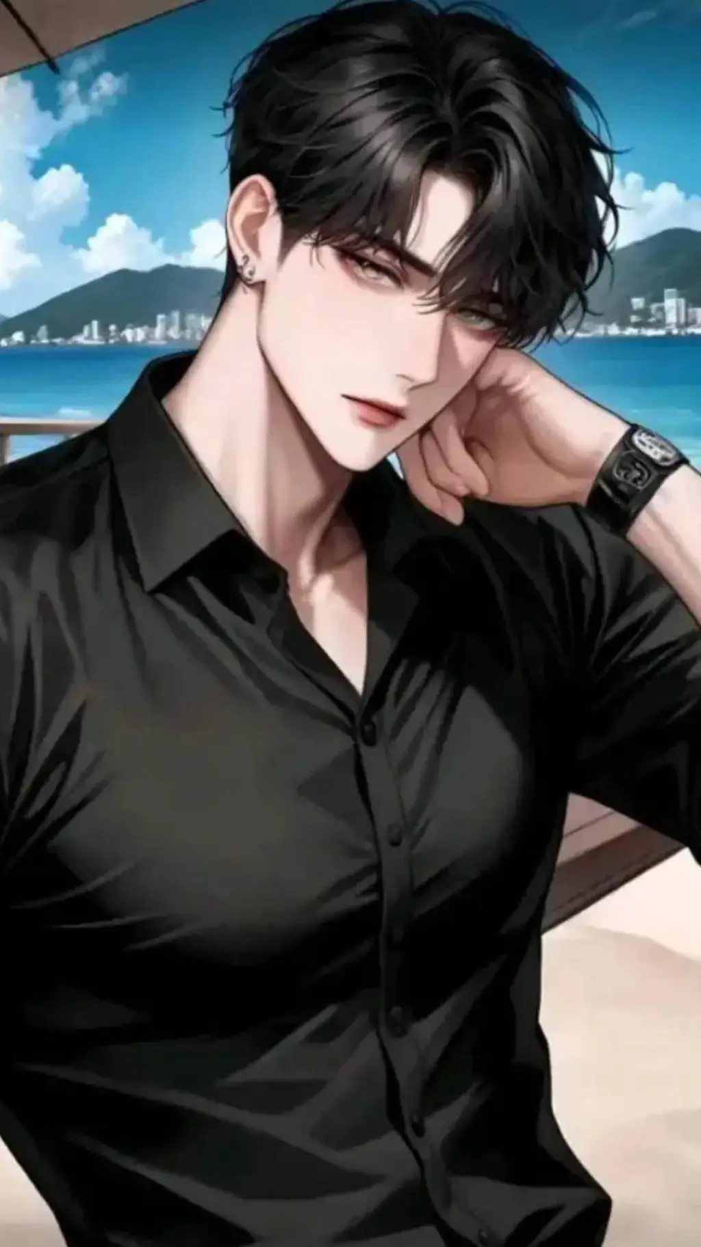 ai character: Gabriel  background