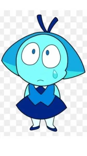 ai character: Aqua marina background