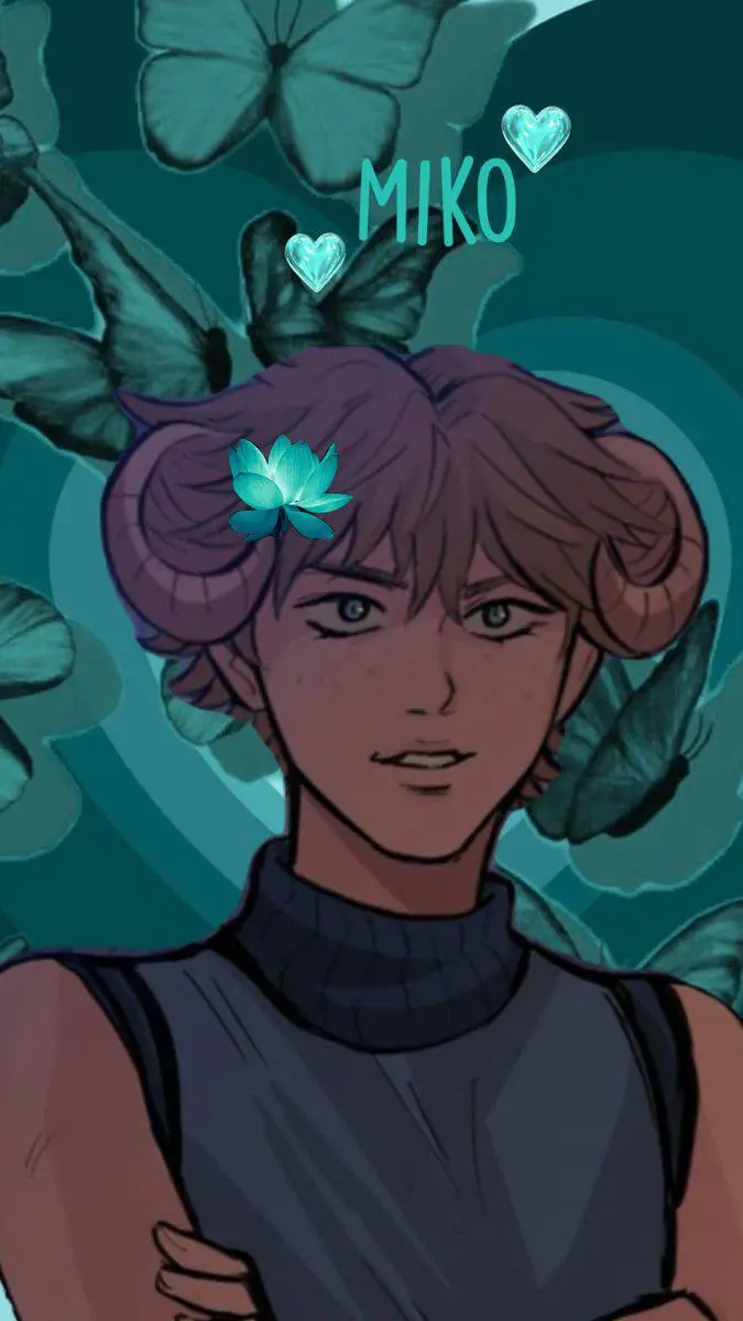 ai character: Miko background