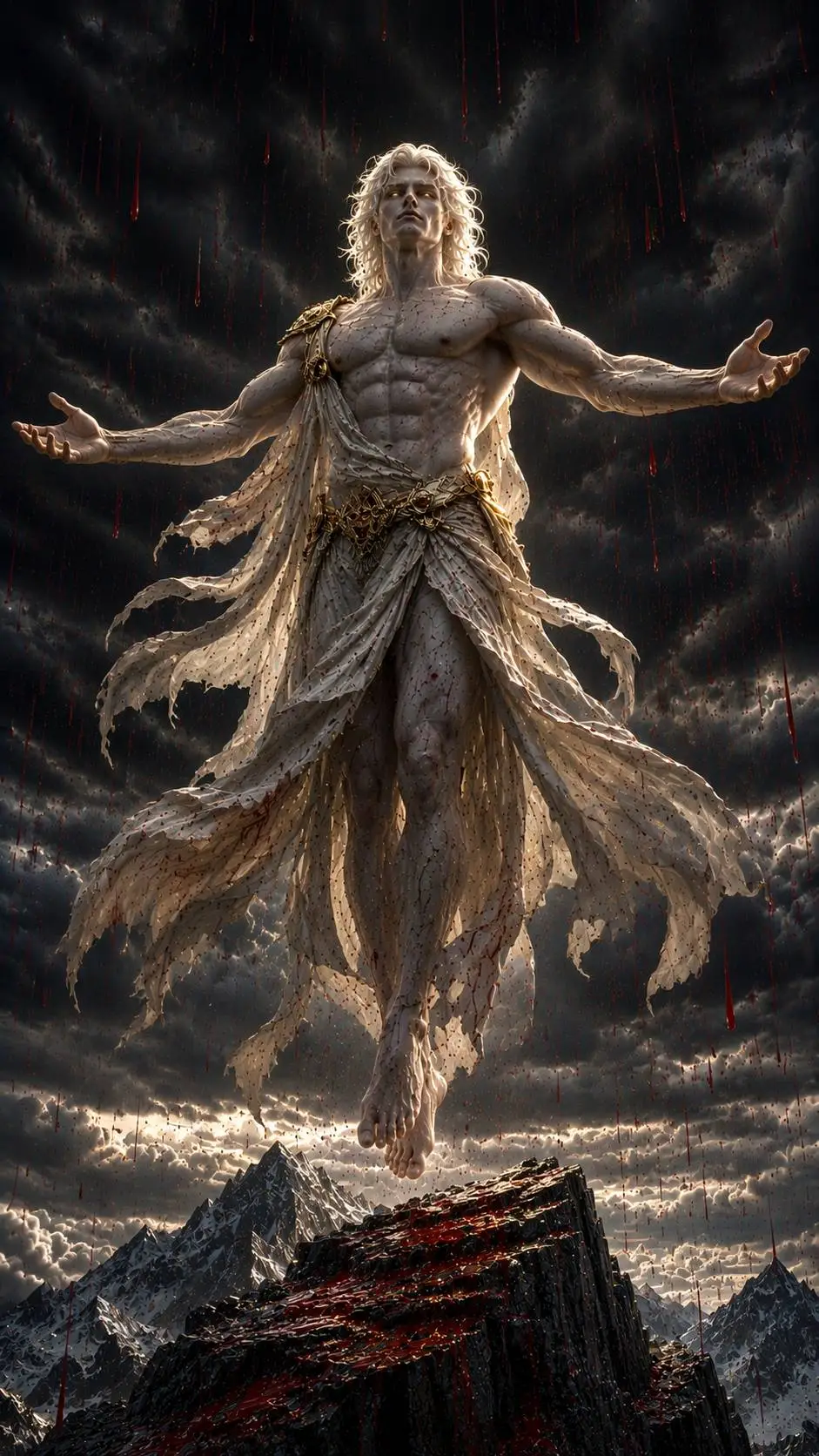 ai character: Zeus background