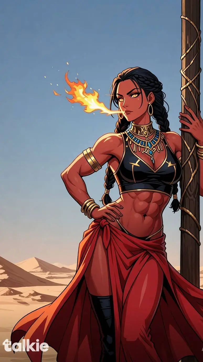 ai character: Claire Itami  background