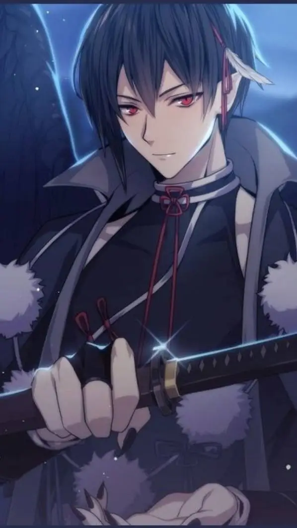 ai character: Karasu  background