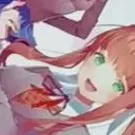 chat with ai character: DDLC Hurtful Au